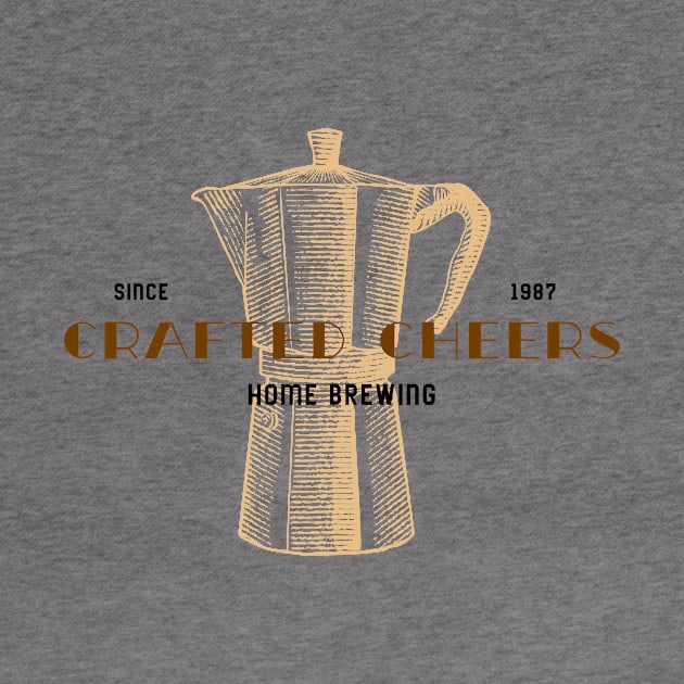 Crafted Cheers Home Brewing by VOIX Designs